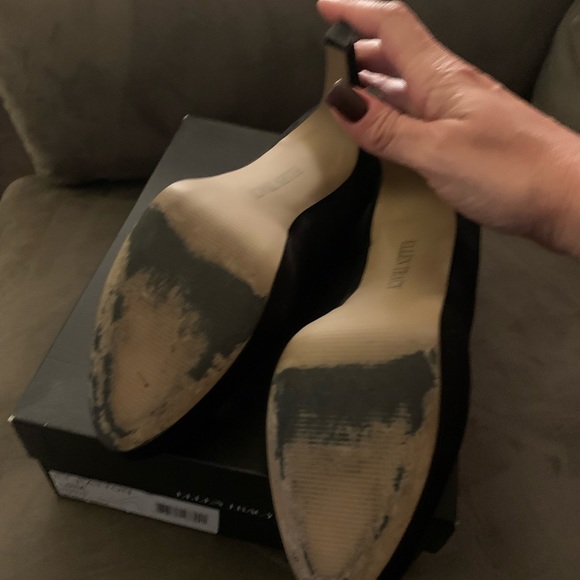 Suede platform heel - Picture 3 of 4